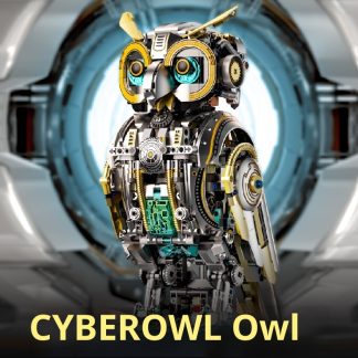 Mechanical Owl Animal Model Building Blocks Toy For Boys And Kids