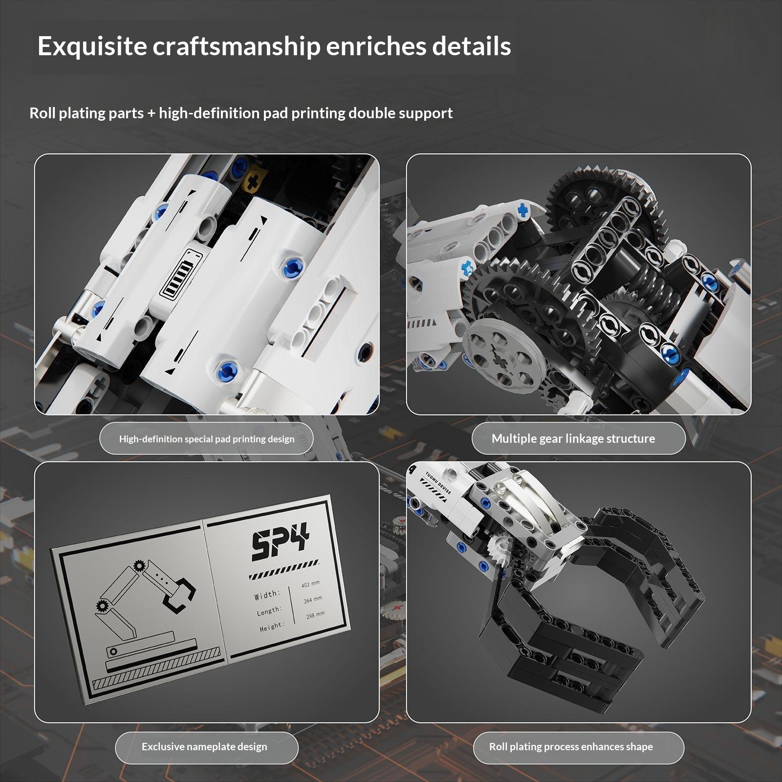Robot Kindergarten Building Block Remote-Controlled Assembly Toy - Image 5