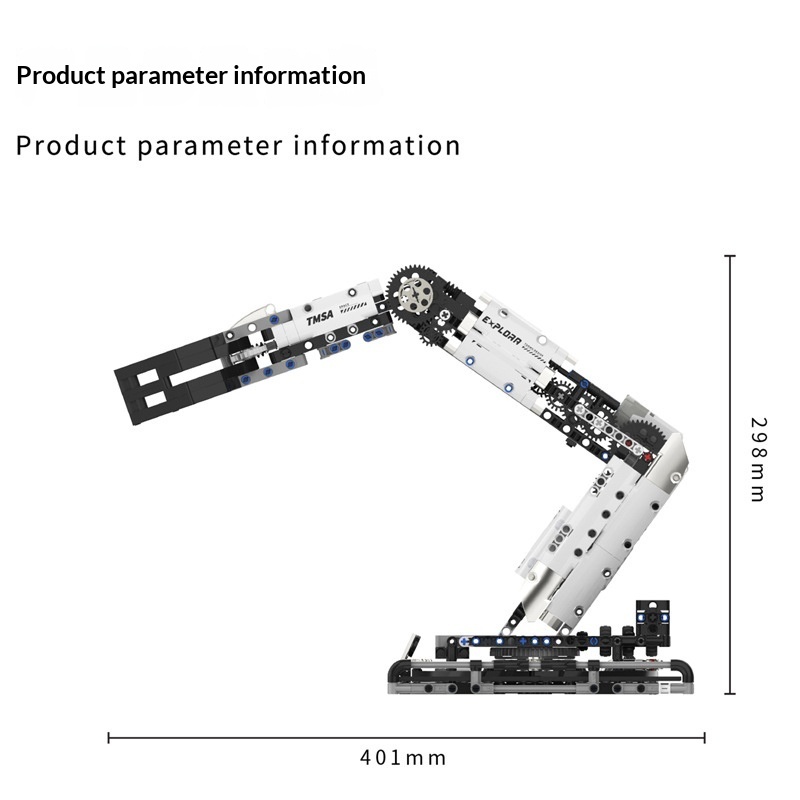Robot Kindergarten Building Block Remote-Controlled Assembly Toy - Image 2
